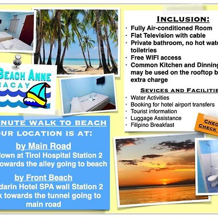 The Beach Anne Boracay Balabag  Exterior foto